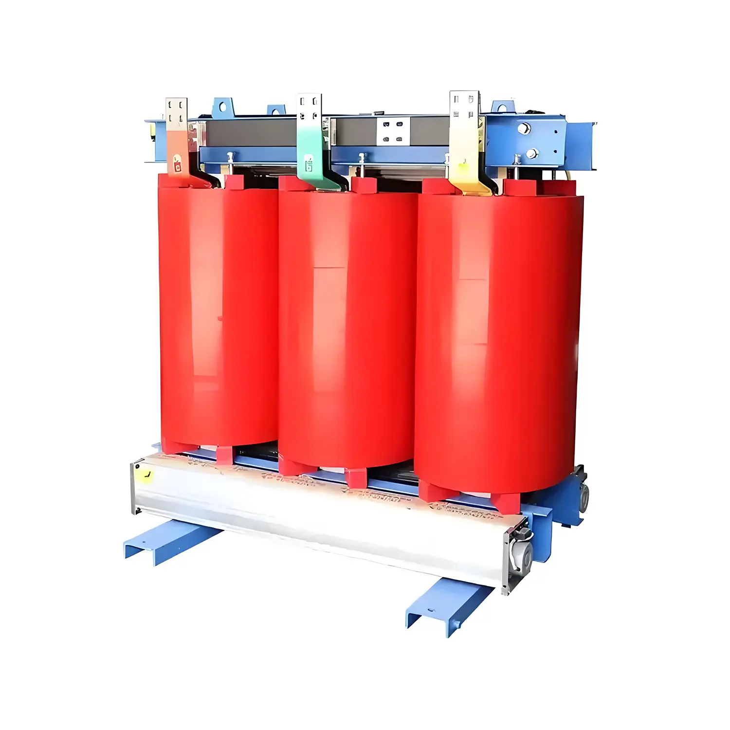 Droge transformator met hoogfrequente krachtoverbrenging
