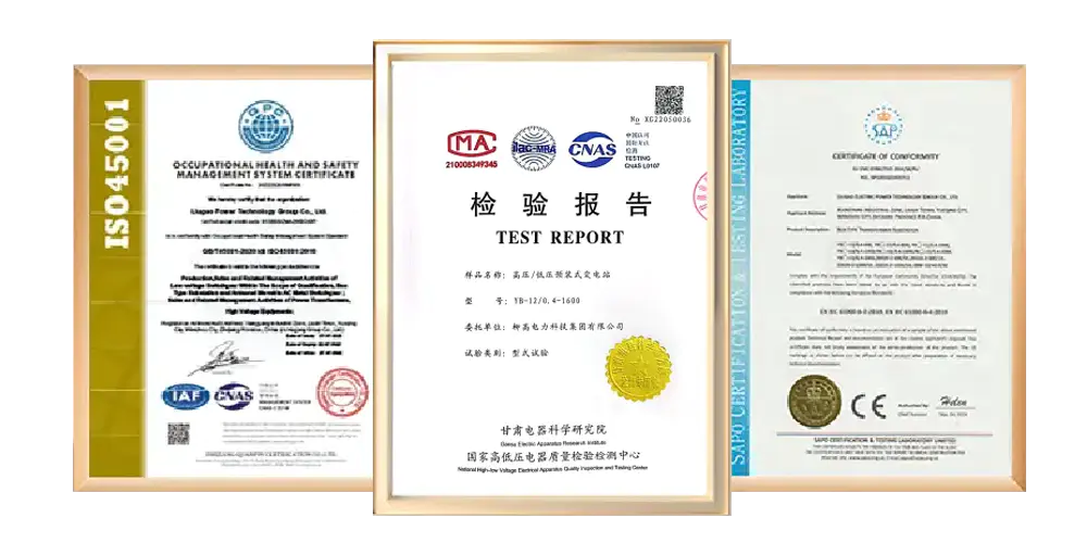 Quality Assurance & Certifications